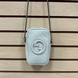 Gucci Blondie Mini Bag Crossbody Cream White Style 760315AACP79022